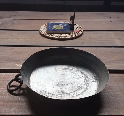 Vintage vecchia teglia in - ,
