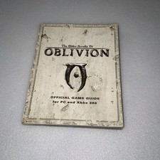 Oblivion Official Game Strategy Guide English Prima Games VGC Used Rare Pc Xbox