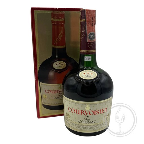 Vintage bottle courvoisier - vintage,