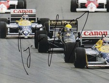 Ayrton senna foto firmata - foto,