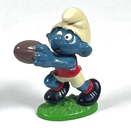 Figurina puffo calcio - figurina,