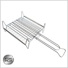 GRIGLIA GRATICOLA ACCIAIO INOX