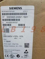 ONE NEW - SIEMENS 6SE6420-2AB21-1BA1