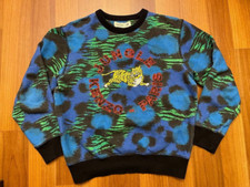 Felpa girocollo pullover tigre