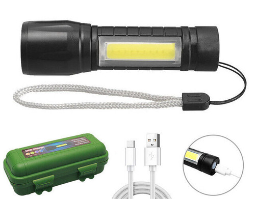 Torcia ricaricabile usb - torcia,