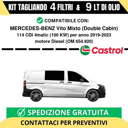 Tagliando per mercedes benz - tagliando,