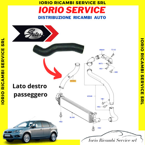 Manicotto intercooler - manicotto,