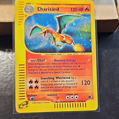Pokemon tcg charizard 165 - charizard, 6/165