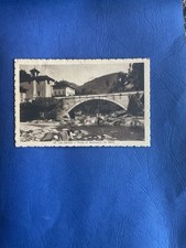 CARTOLINA VALSESIA - PONTE DI BALMUCCIA -LAVANDAIA-VIAGGIATA 1916 NO FRANCOBOLLO