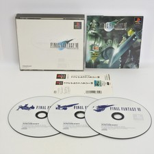 PS1 FINAL FANTASY VII 7 FF7 Spine * Playstation per sistema JP 0789 p1