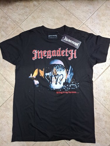 Shirt megadeth ufficiale - t-shirt,