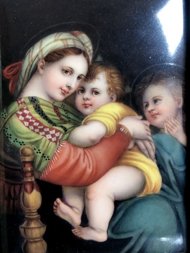 Antico quadro dipinto mano - a,