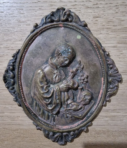 Antico scapolare san luigi - antico, di