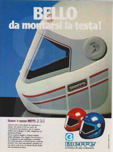 Advertising pubblicità caschi - advertising,