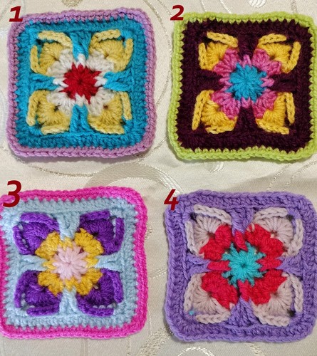 Granny square uncinetto