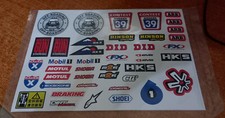 Sticker set modellismo RC CAR