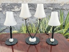 Tris Lumi Ferro Battuto Per Camera Da Letto