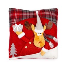 Cuscino arredo natalizio Renna