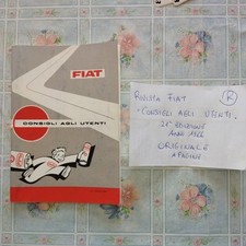 CONSIGLI AGLI UTENTI FIAT 21^