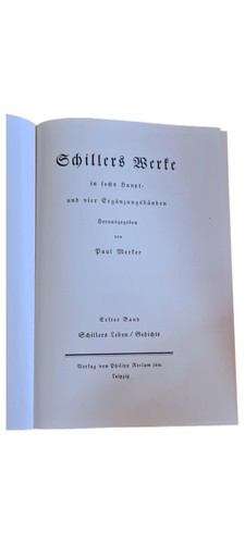 Friedrich schiller opere vol - schiller,