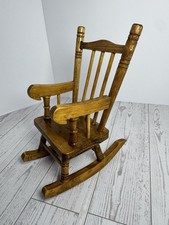 Sedia a dondolo vintage in