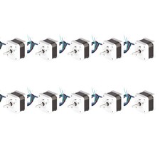 10 pezzi Nema17 39 oz-in 0,4 A motore passo-passo 34 mm 17hs3404 per stampante 3D MOTORE ACT