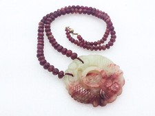 Vintage natural ruby - natural, and