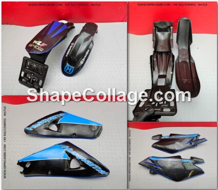 Kit plastiche carene husqvarna - kit,