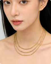 Collana catena corda taglio