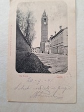 Cartolina Antica Carpi  Via Torre Fp Viag  1901 Animata N 1 Rara Unica Su Ebay