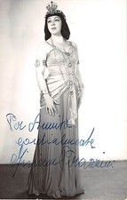B22461 Miriam Mazzini Vrais Autograph photo