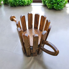 Portavaso artgianale legno - portavaso,