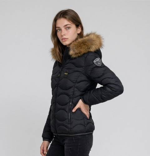 Giubbotto blauer nero opaco - blauer,