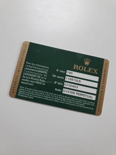 100 originale oem rolex - 100%,