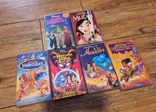 Lotto 6 VHS Disney Originali -