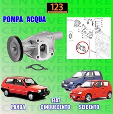 POMPA ACQUA FIAT CINQUECENTO