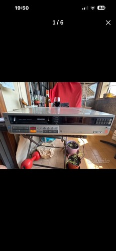 Lettore video cassette betamax - video,