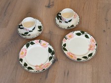 Villeroy & Boch "Wildrose" - 2 coperti colazione (tazza + piattino + piatto)