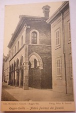 EMI116 CARTOLINA REGGIO EMILIA ANTICO PALAZZO DEI BOIARDI  NON VIAGGIATA 