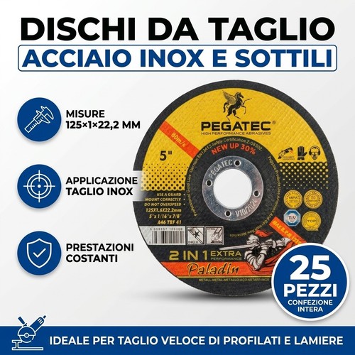 Dischi taglio 125 - da, 1