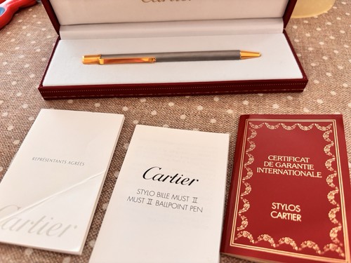 Autentica penna cartier must - penna,