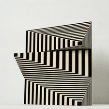 GIO SCHIANO SCULPTURE n zaha hadid sottsass memphis  Josef Albers vasarely