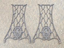 Gambe da tavolo vintage Singer