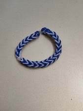 Braccialetto Fatto A Mano Con Elastici Colorati E Gancetto In Plastica...