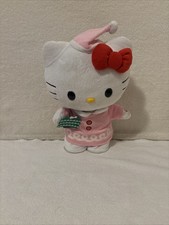 Peluche Hello Kitty Natale 16” Gemmy 2014 Sanrio SIDE STEP DANCER FUNZIONA!