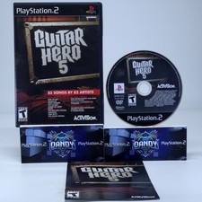 Guitar Hero 5 PS2 CIB con
