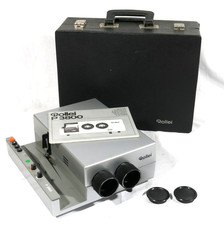 PRL) ROLLEI P3800 PROIETTORE DIAPOSITIVE DIA PROJECTEUR SLIDE 24x36 + BORSA CASE