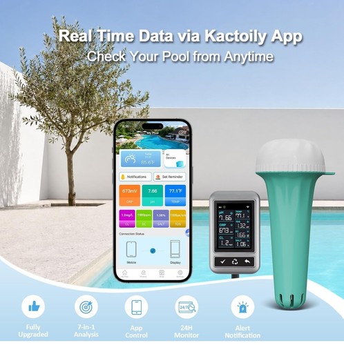 Smart pool water monitor - pool,