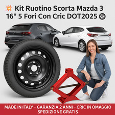 💥 Kit Ruotino Scorta Mazda