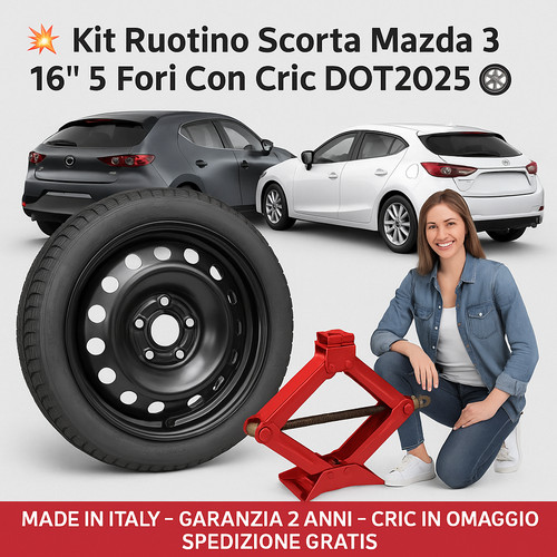 Kit ruotino scorta - 💥,